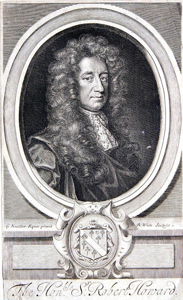 Den ärade Sir Robert Howard av Godfrey (after) Kneller