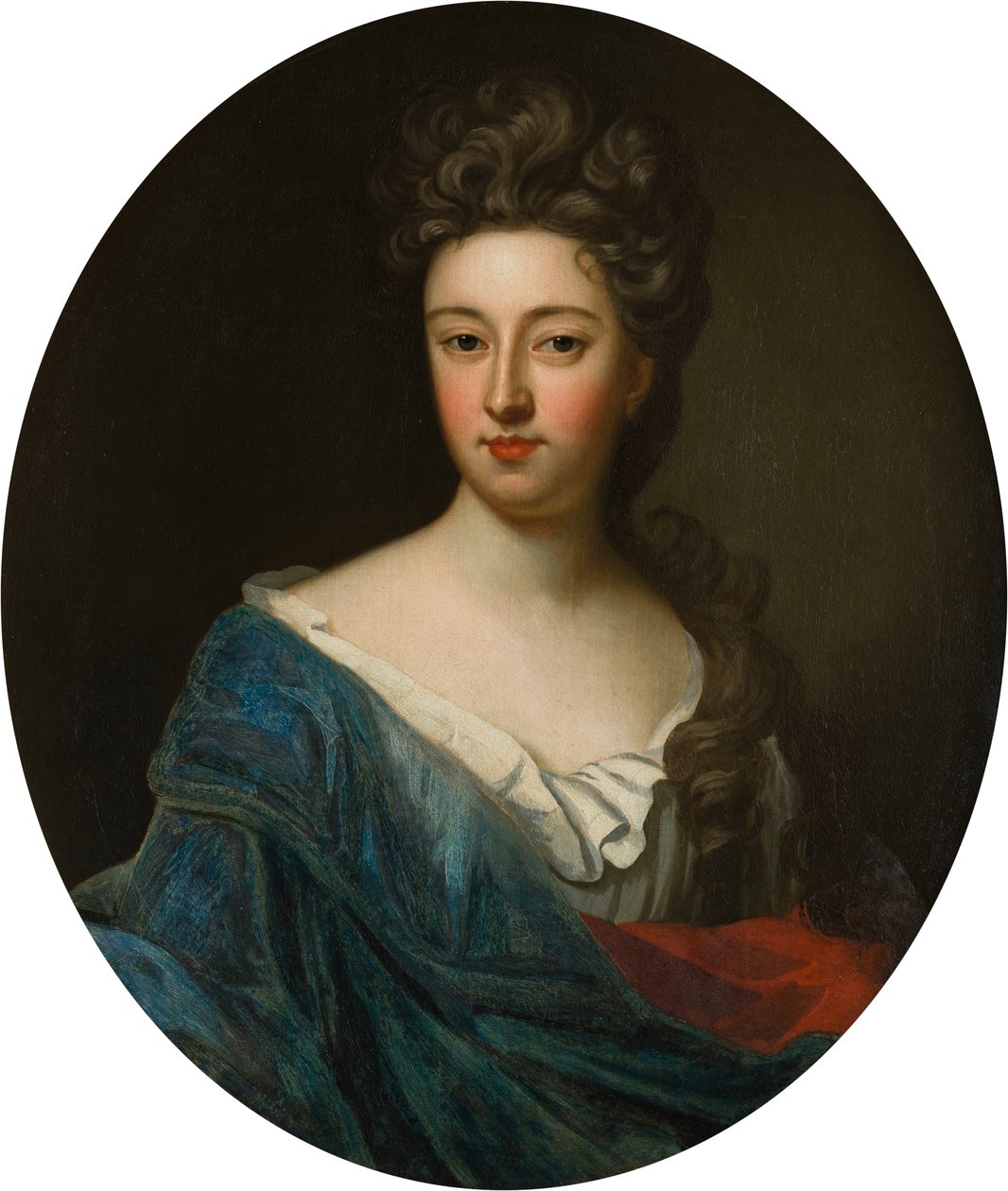 Porträtt av Lady Diana Fielding (1659-1731), ca 1680-1731 (olja på duk) av Godfrey (studio of) Kneller