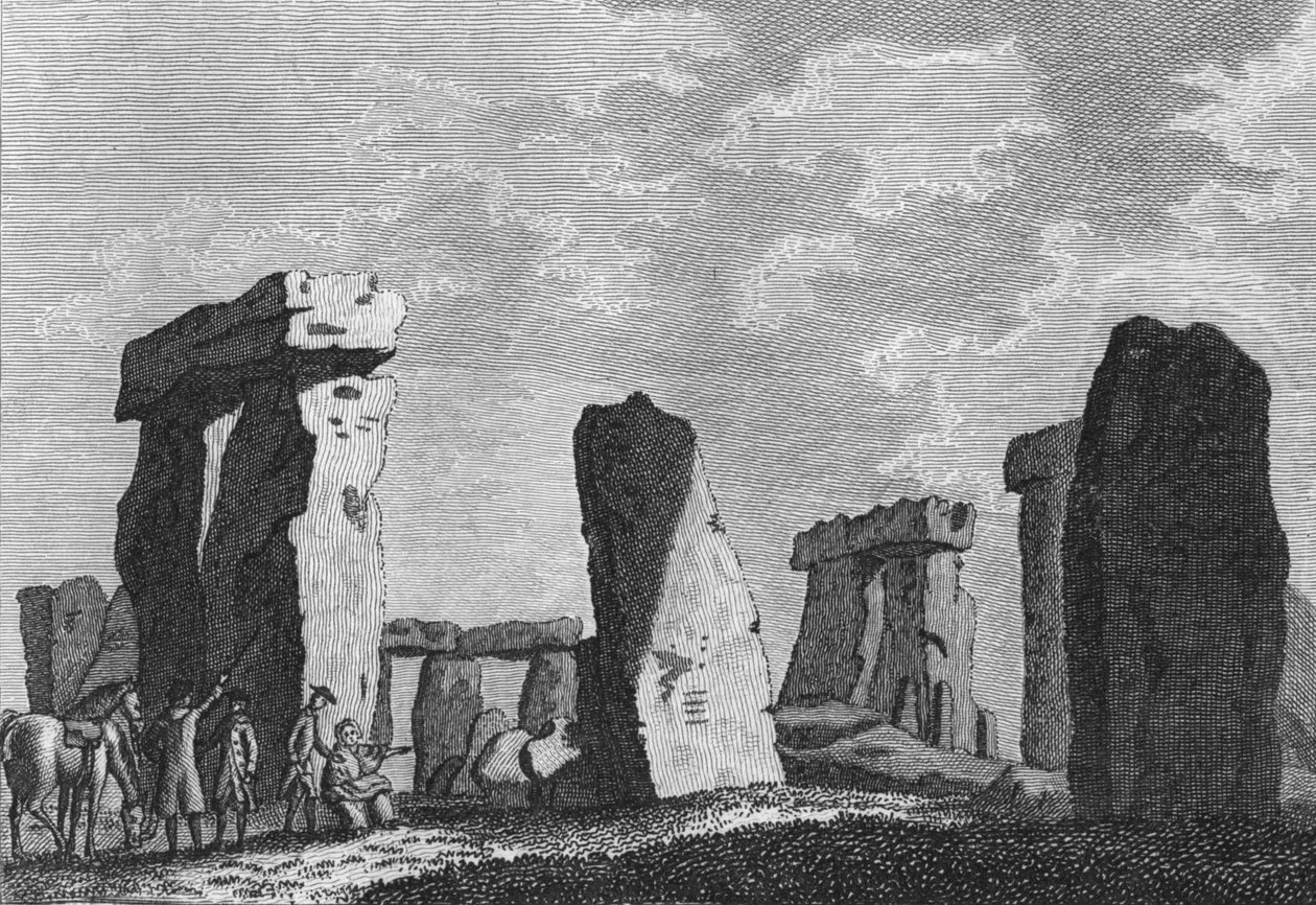 Stonehenge, Wilts, 1776 av Godfrey