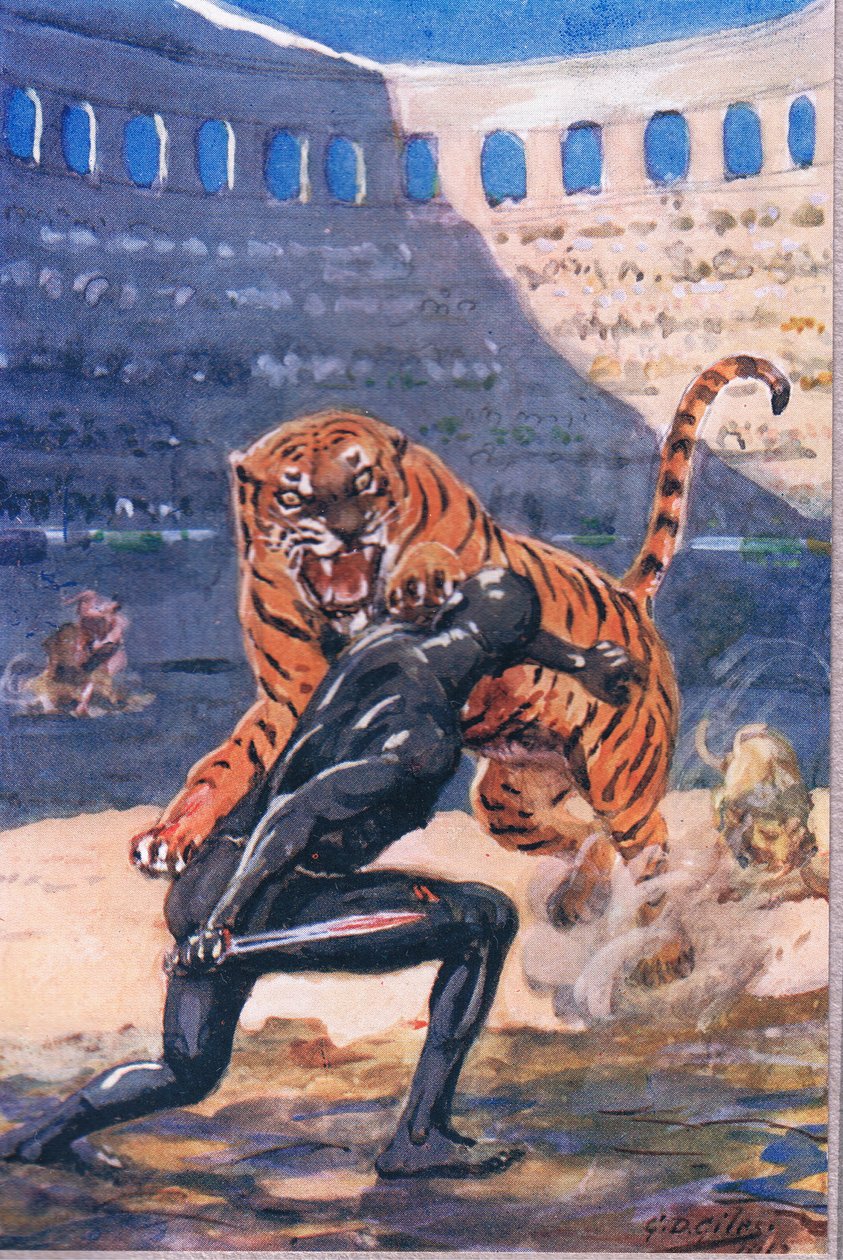 Finis Exoptatus: Once at Ephesus, från Poems of Adam Lindsay Gordon publicerad av T. N. Foulis, 1912 av Godfrey Douglas Giles