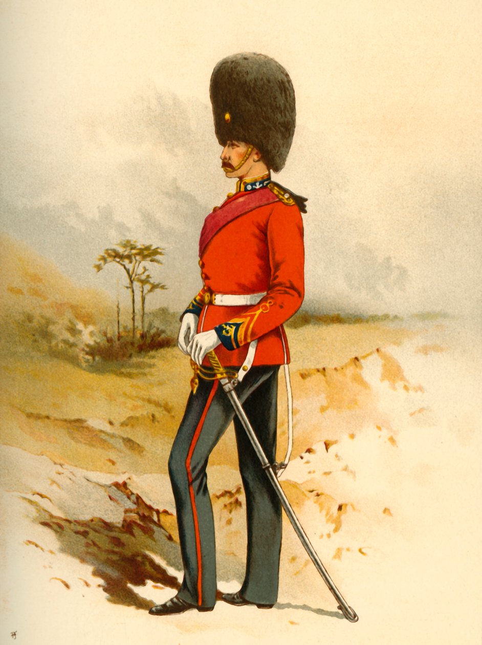Den 23:e - Royal Welsh Fusiliers, 1890. av Godfrey Douglas Giles