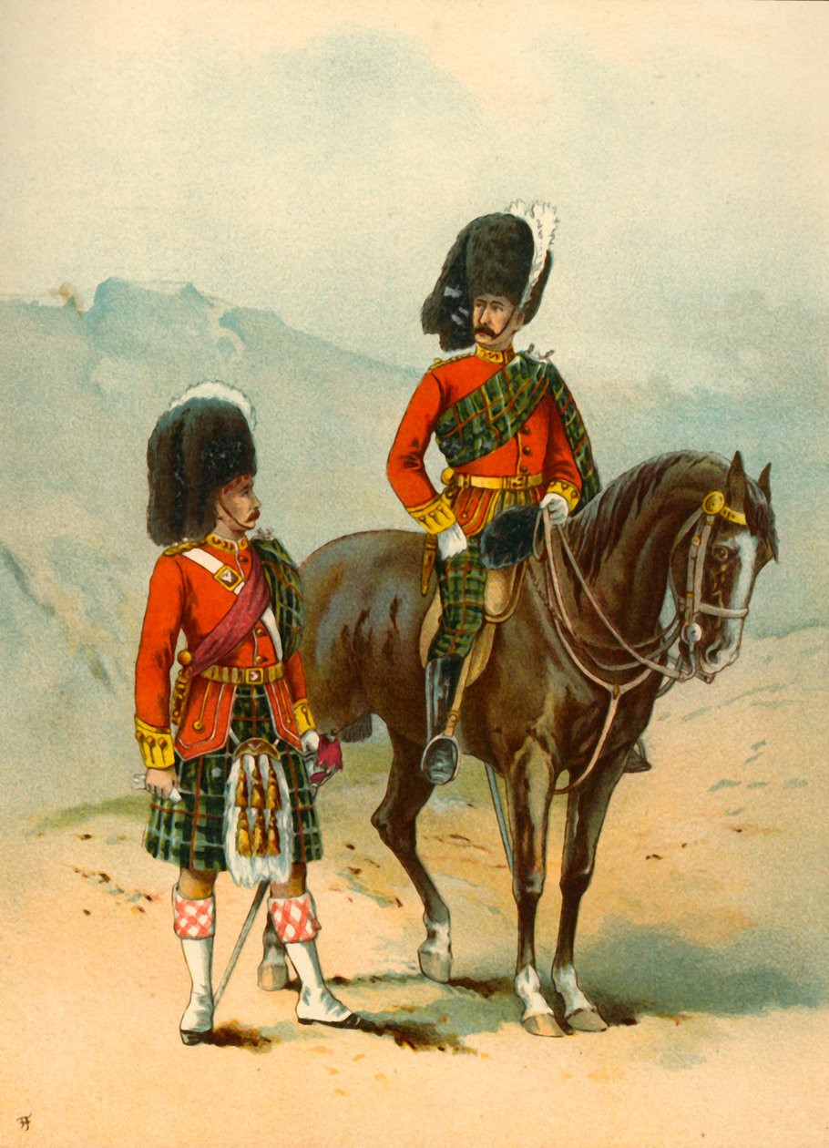 Den 72:a - Seaforth Highlanders, 1890. av Godfrey Douglas Giles