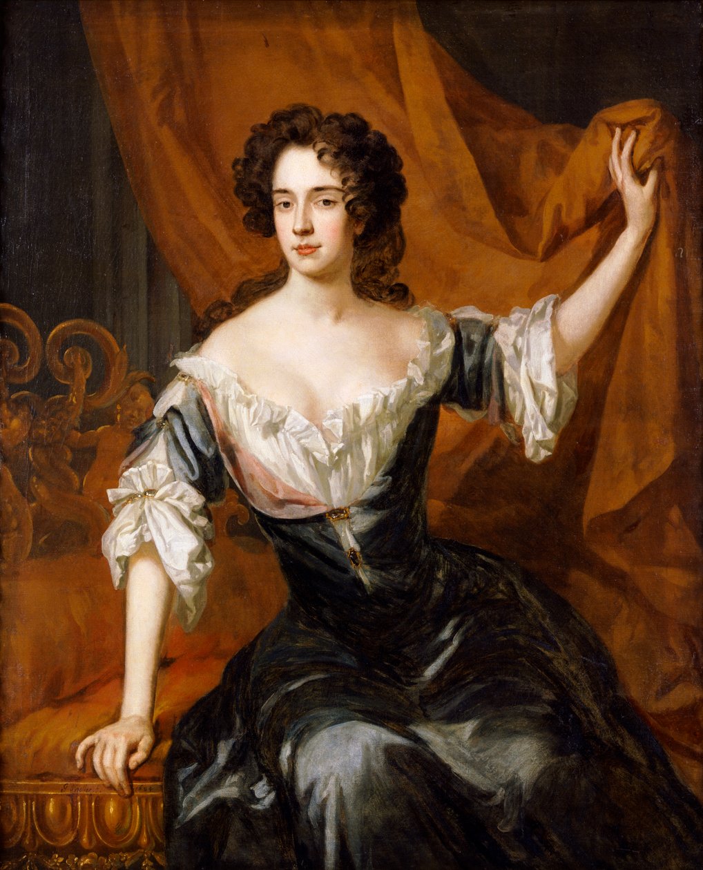 Catherine Sedley, grevinna av Dorchester (olja på duk) av Godfrey Kneller