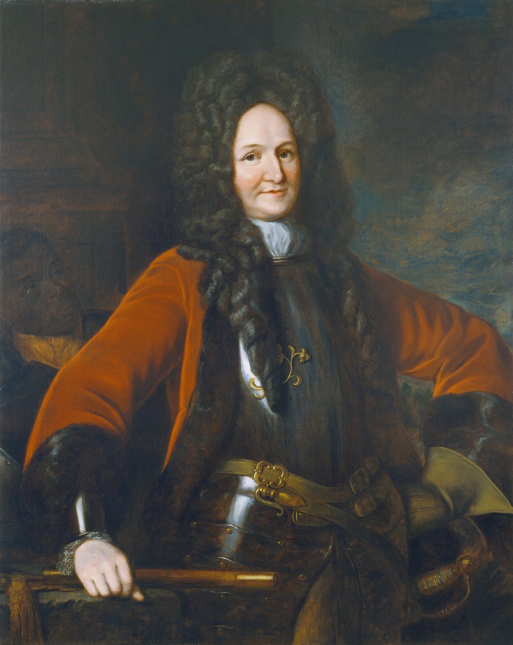 General Hugh Mackay (ca 1640-92) 1690 8G:dödades i slaget vid Steenkirk 1692 under nioårskriget (1689-97); av Godfrey Kneller