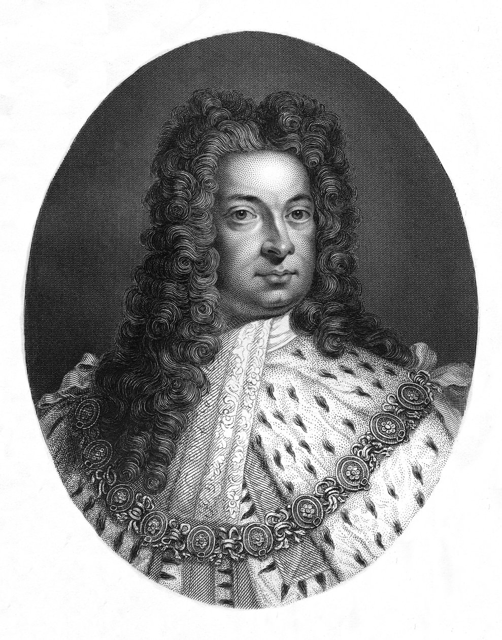 George I av Godfrey Kneller