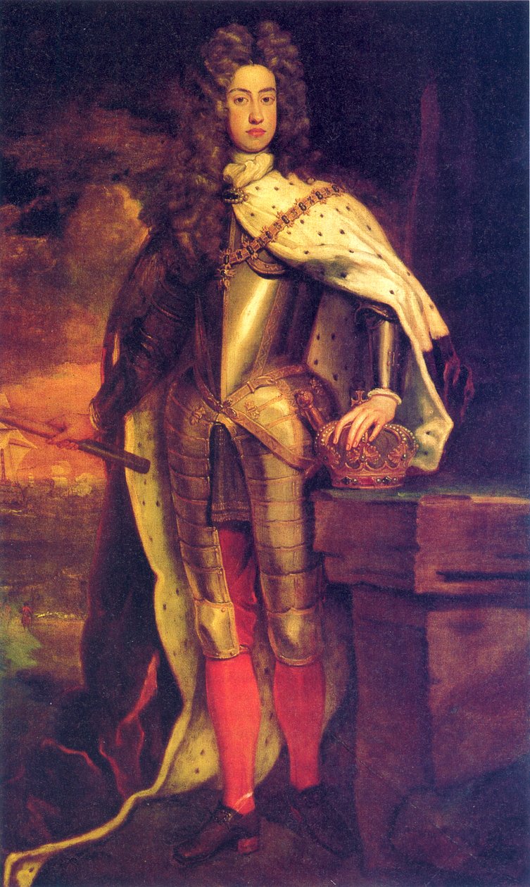 Tysk-romerska kejsaren Karl VI (1685-1740), som var ärkehertig Karl av Godfrey Kneller