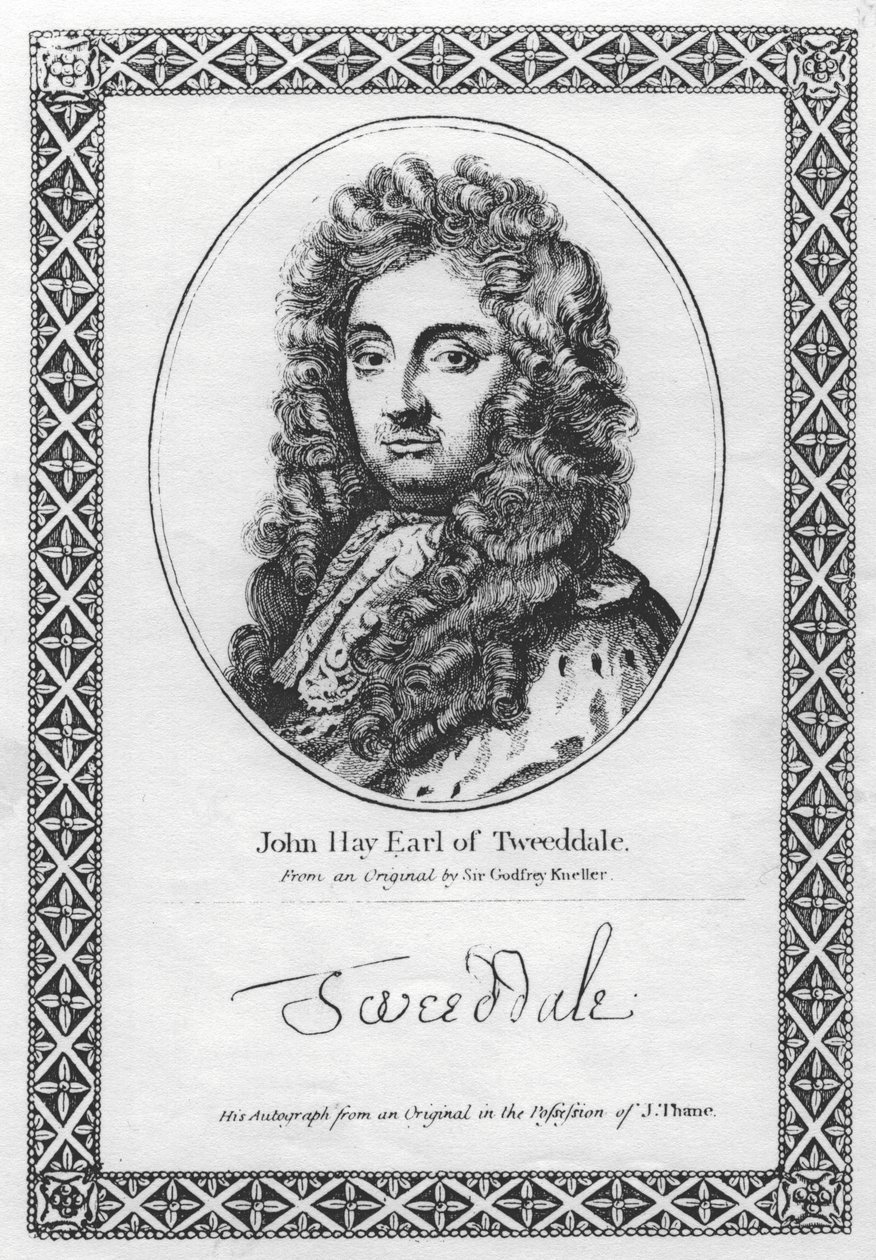John Hay Earl of Tweeddale av Godfrey Kneller
