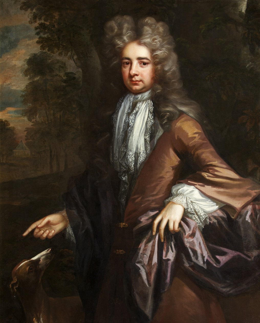 John Scrope, Recorder of Bristol (olja på duk) av Godfrey Kneller