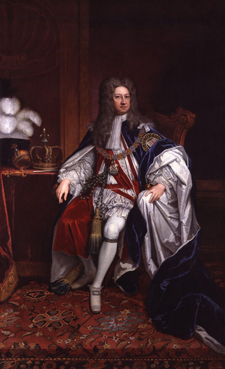 Kung George I av Godfrey Kneller
