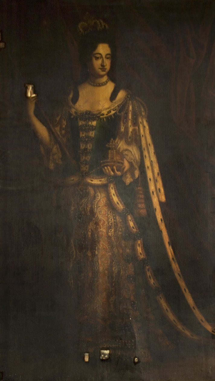 Maria II, 1691 av Godfrey Kneller