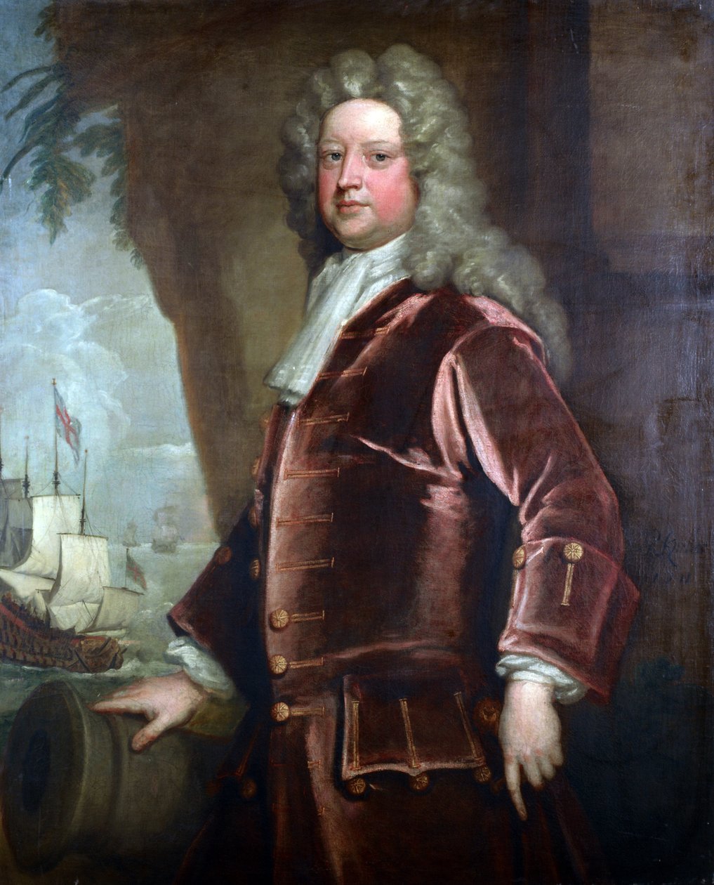 Porträtt av amiral Sir John Norris av Godfrey Kneller