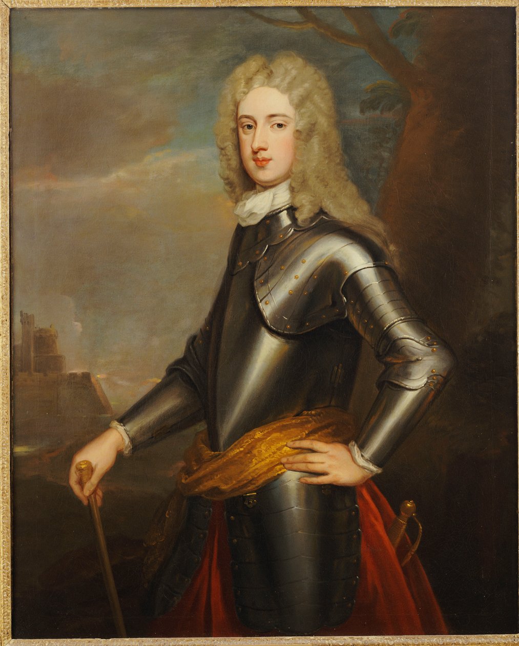 Porträtt av brigadgeneral Lord William Hay av Newham av Godfrey Kneller