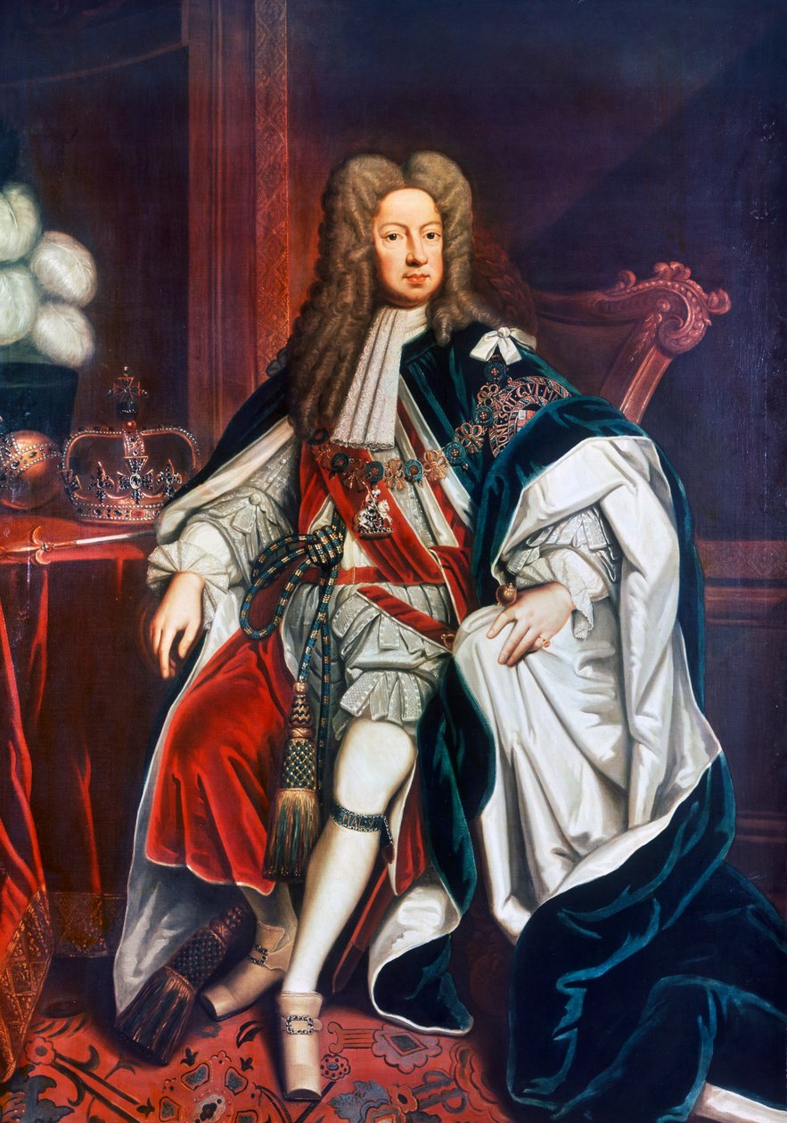 Porträtt av Georg Ludwig von Hannover (Osnabrück av Godfrey Kneller