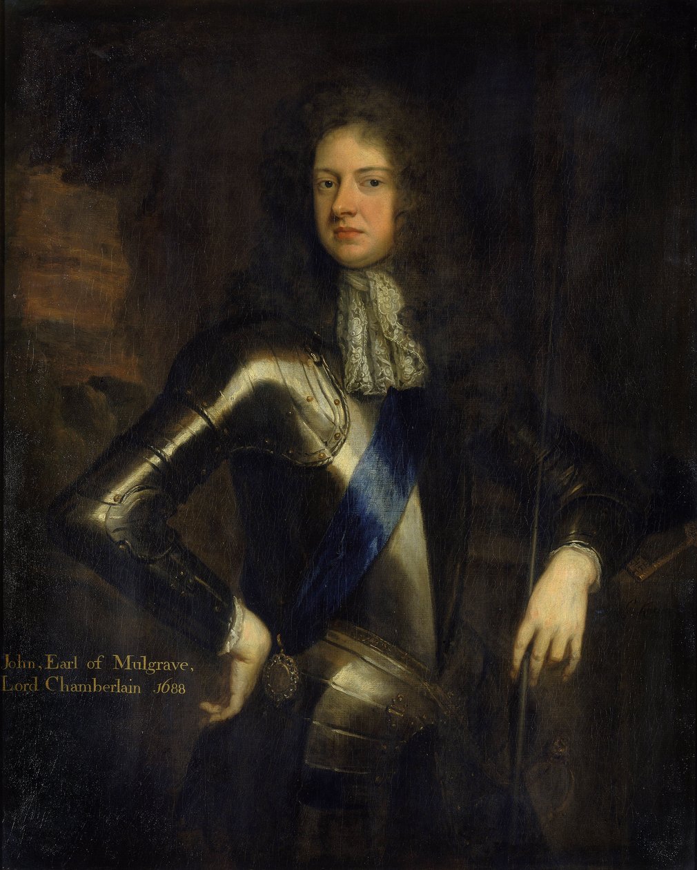Porträtt av John Sheffield av Godfrey Kneller