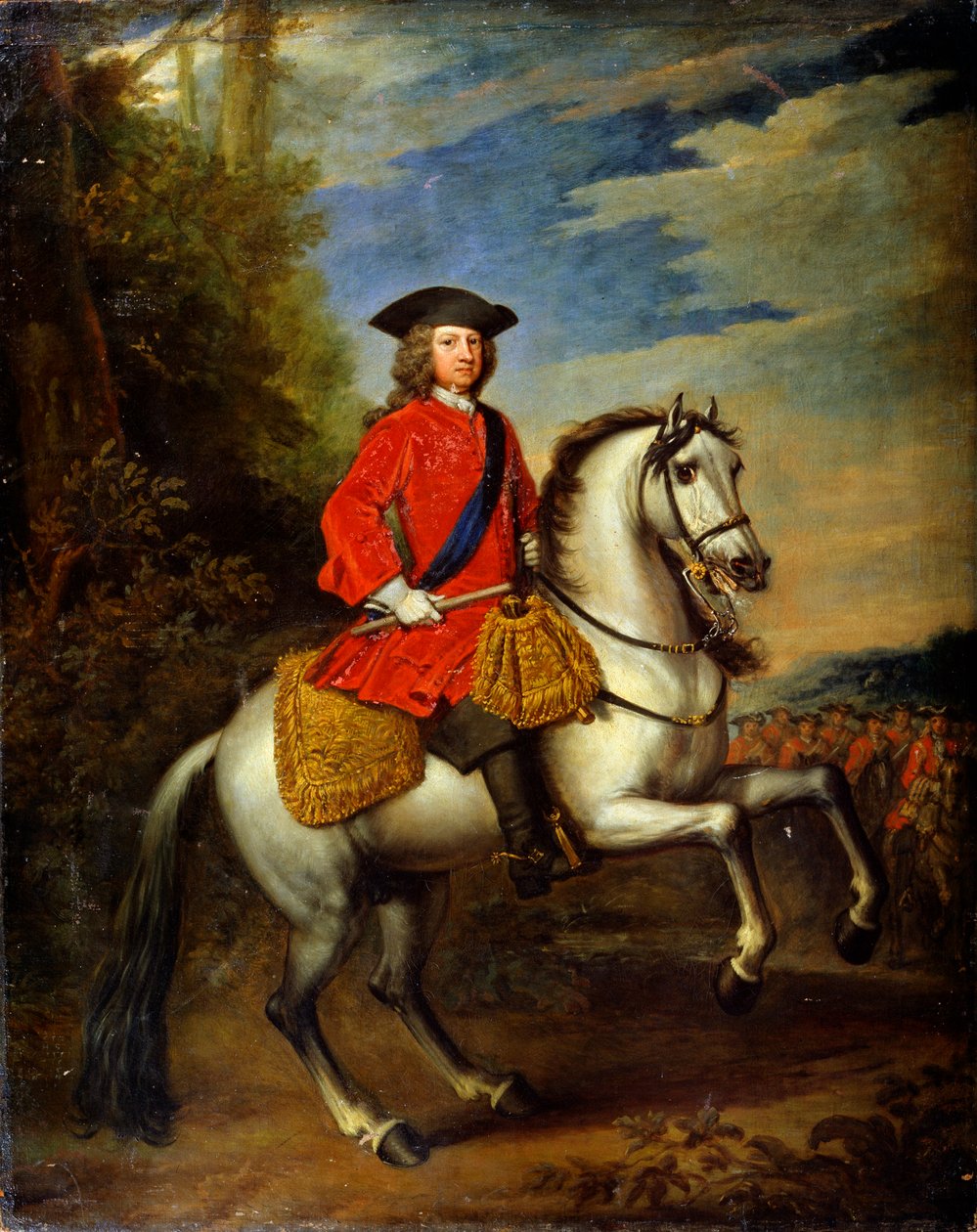 Porträtt av kung George I av Storbritannien, 1717 av Godfrey Kneller