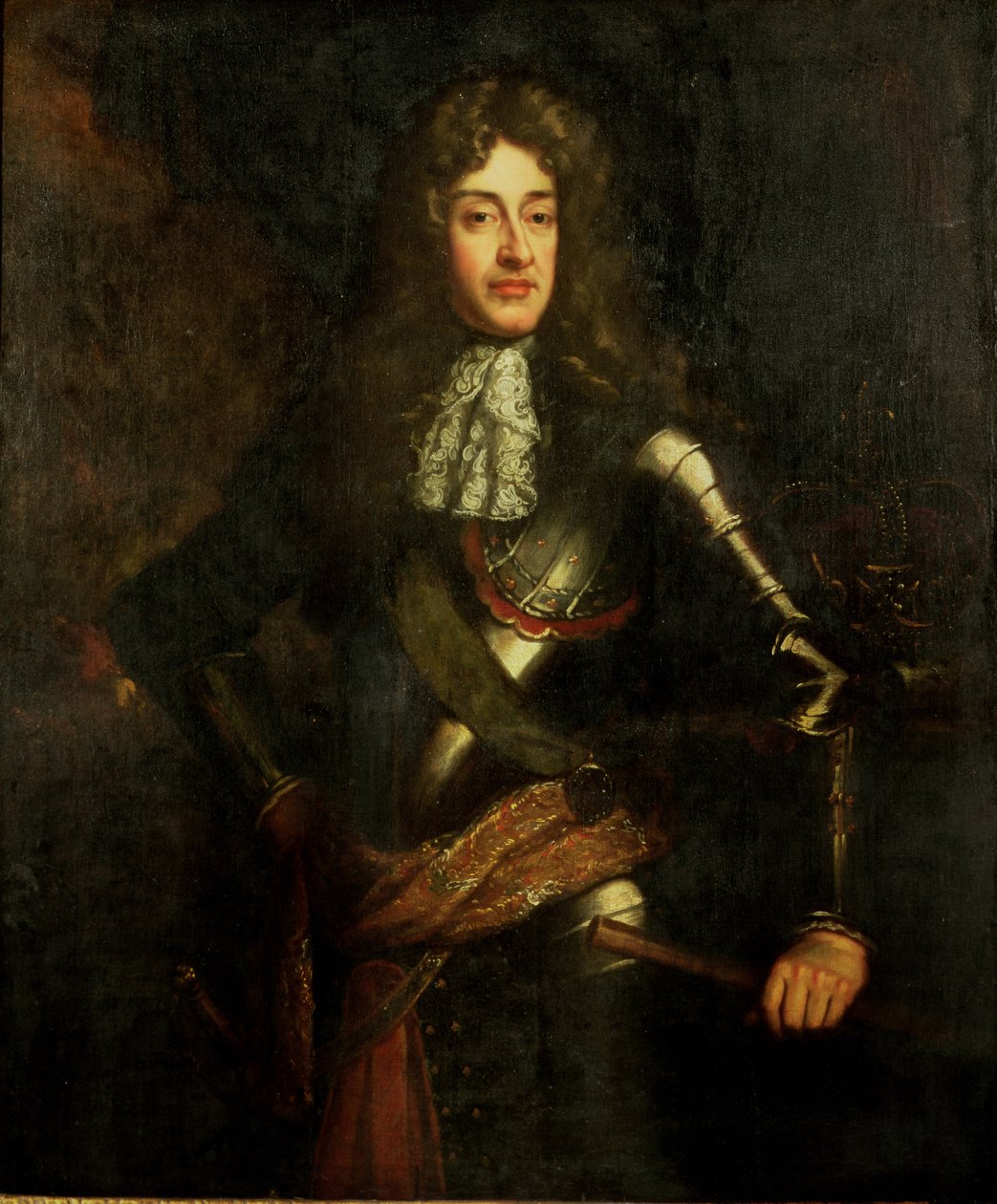 Porträtt av kung James II av Godfrey Kneller
