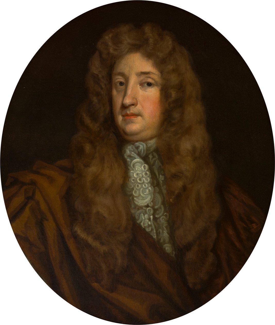 Porträtt av Lord Robert Russell, ca 1666-1723 (olja på duk) av Godfrey Kneller