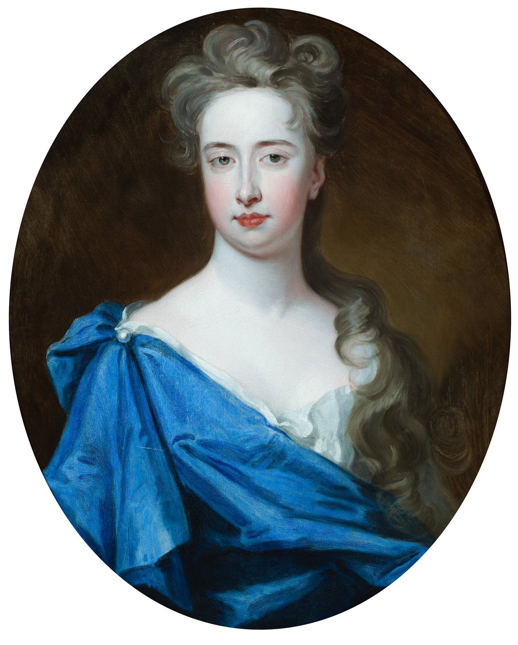 Porträtt av Mrs Langdale Smithson av Godfrey Kneller