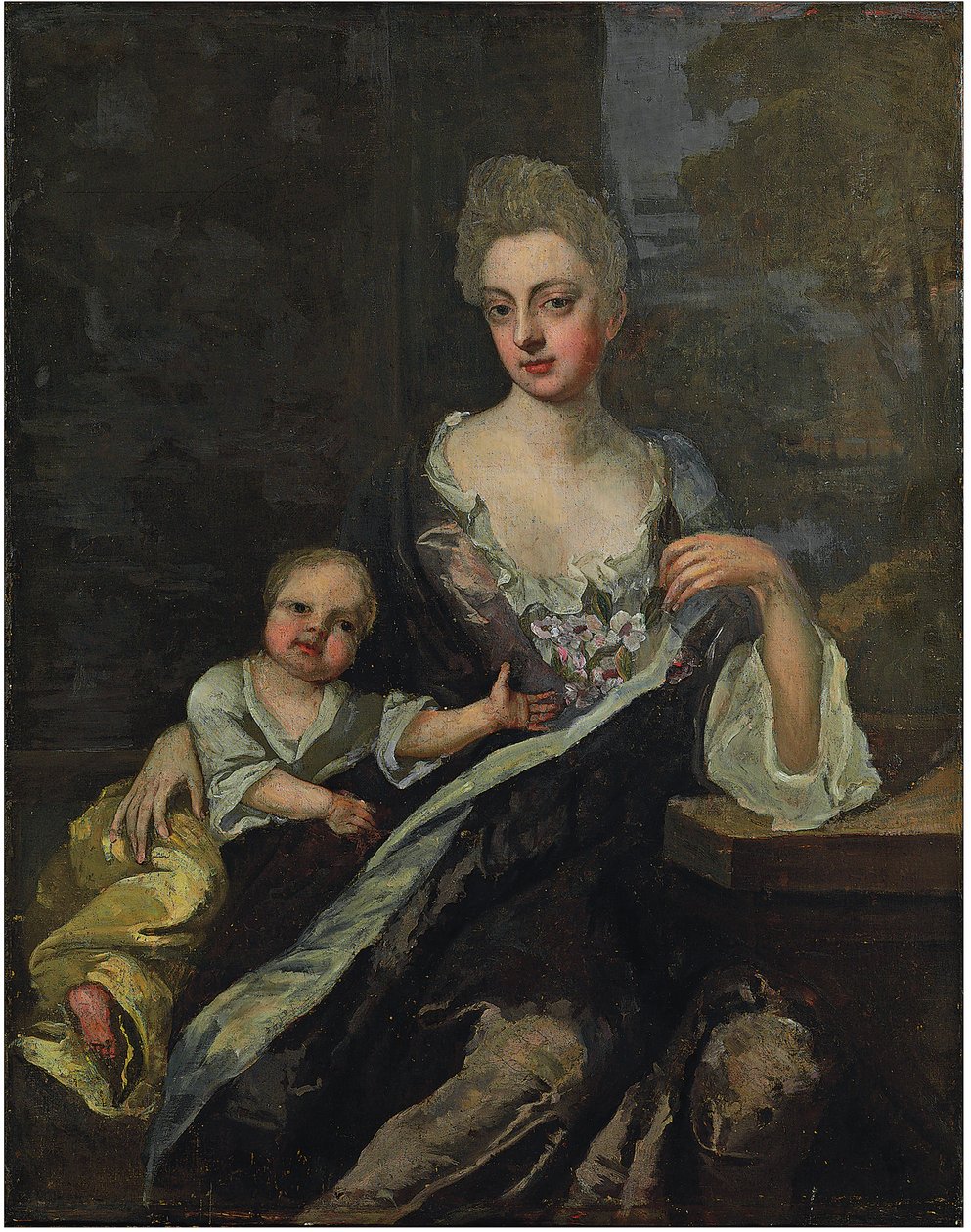 Porträtt av en dam av Godfrey Kneller