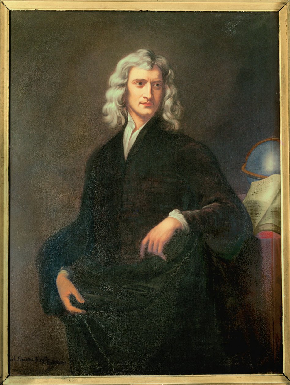 Sir Isaac Newton (målning) av Godfrey Kneller