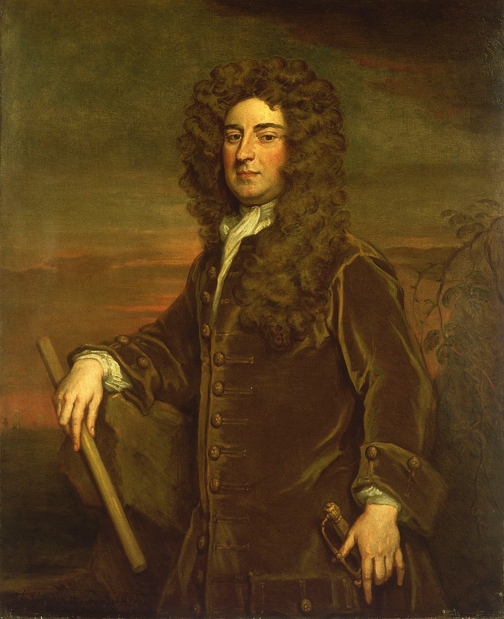 Viceamiral John Graydon (ca 1666-1726), slutet av 1600-talet till början av 1700-talet (oljemålning) av Godfrey Kneller