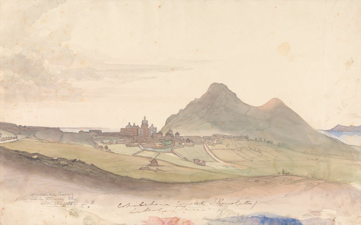 Basilica of the Virgin of Copacabana, Bolivia av Godfrey Thomas Vigne
