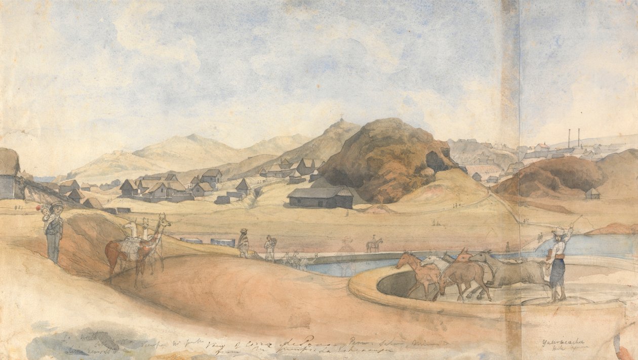 Arbetslöshet, Lima av Godfrey Thomas Vigne