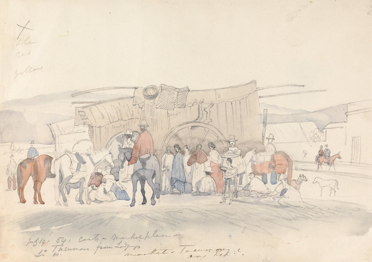 Tucuman, Argentina av Godfrey Thomas Vigne