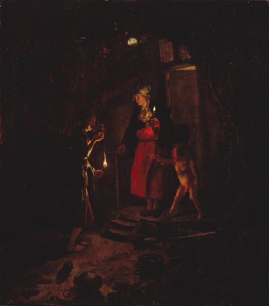 Ceres at the Cottage av Godfried Schalcken
