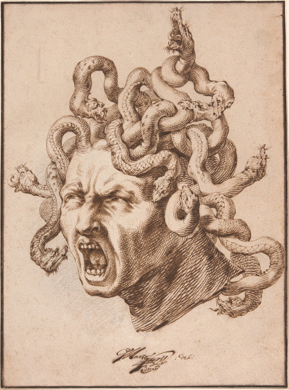 Chef för Medusa av Godfried Maes