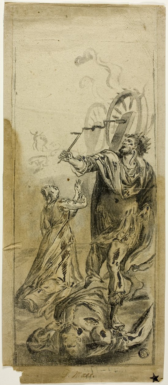 Den heliga Katarinas martyrskap av Godfried Maes