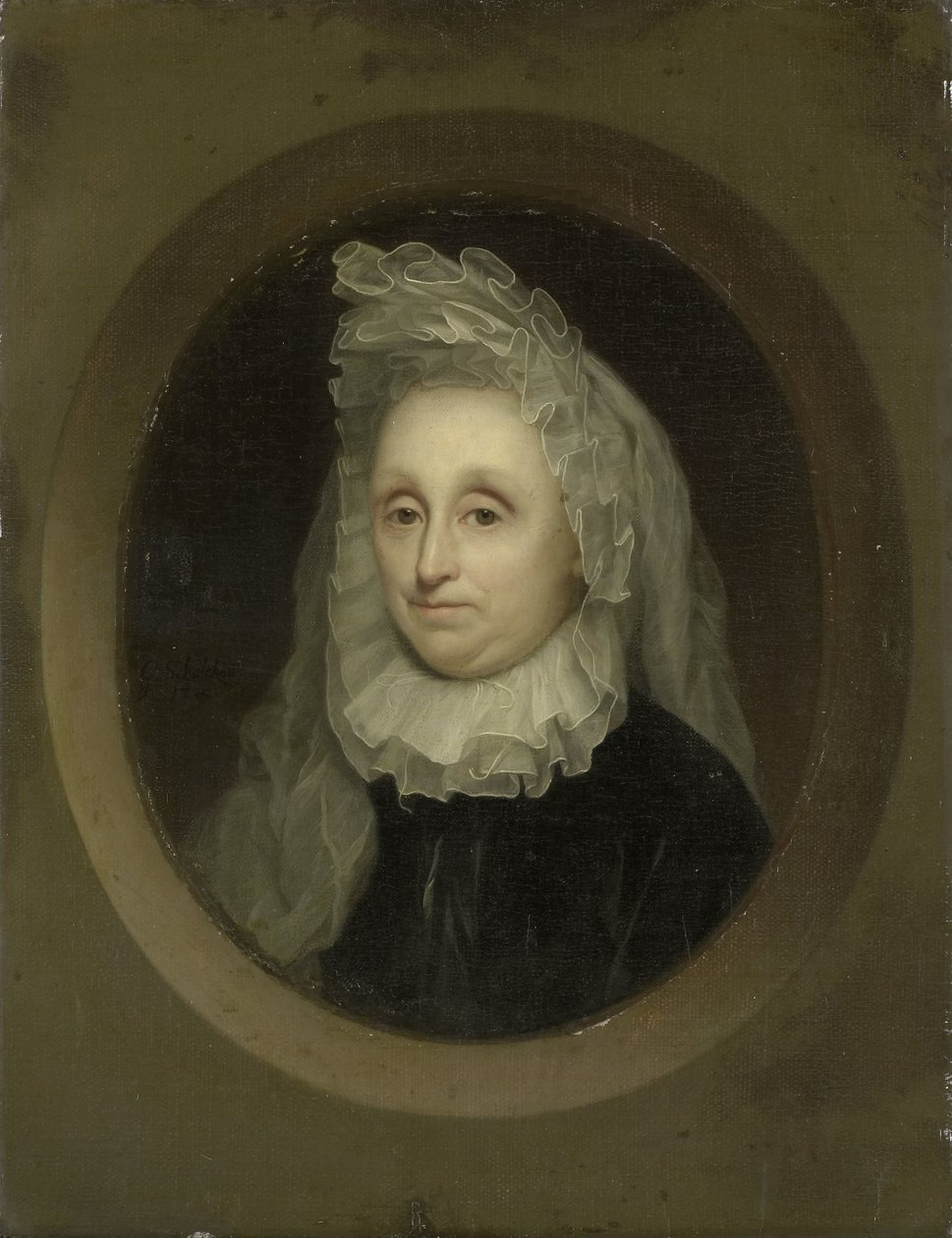 Porträtt av Josina Parduyn (1642-1718), andra fru till Aernout van Citters av Godfried Schalcken