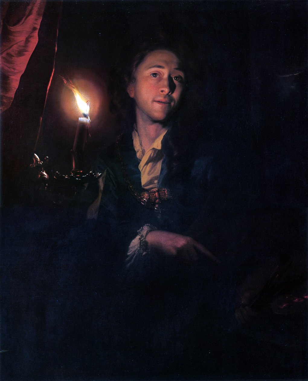 Självporträtt av Godfried Schalcken