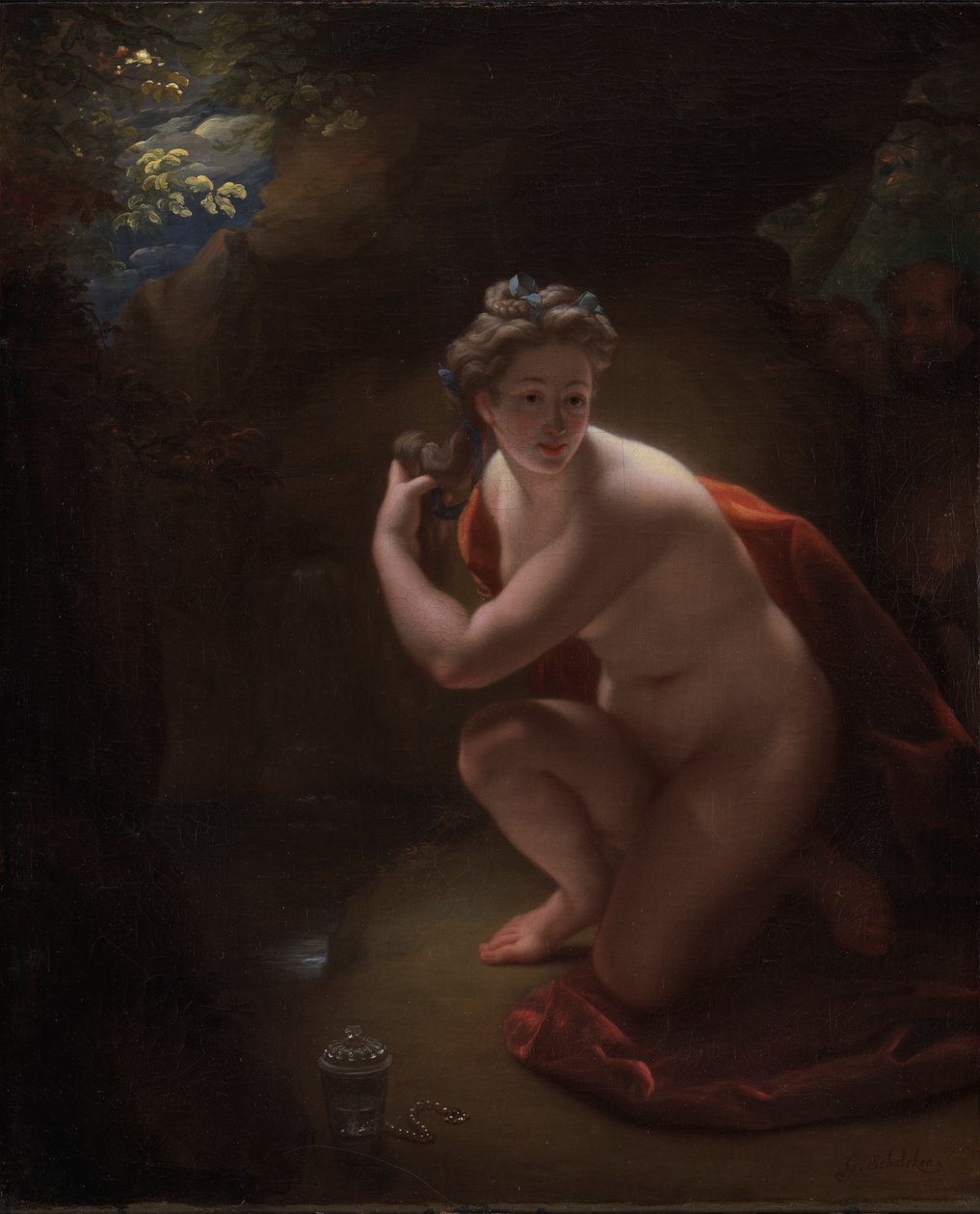 Susanna och de äldste av Godfried Schalcken