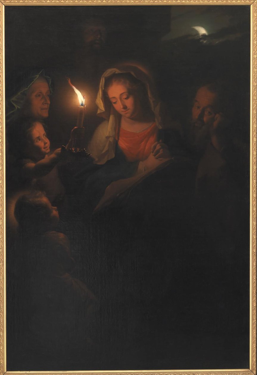 Den heliga familjen av Godfried Schalcken
