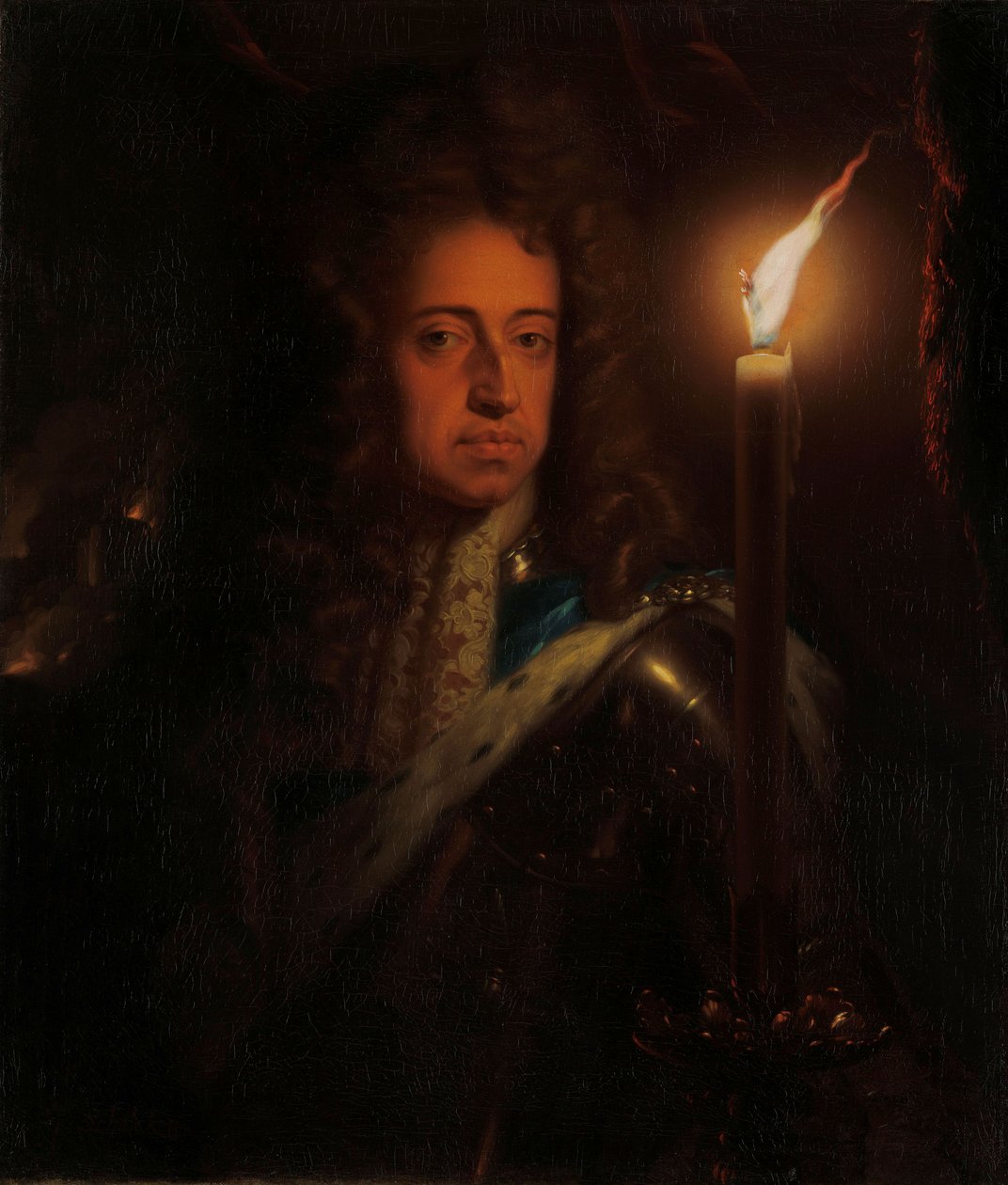William av Orange, kung av England och Stadtholder, ca. 1692-97 av Godfried Schalcken