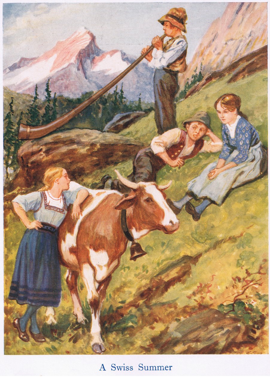 En schweizisk sommar av Gordon Frederick Browne