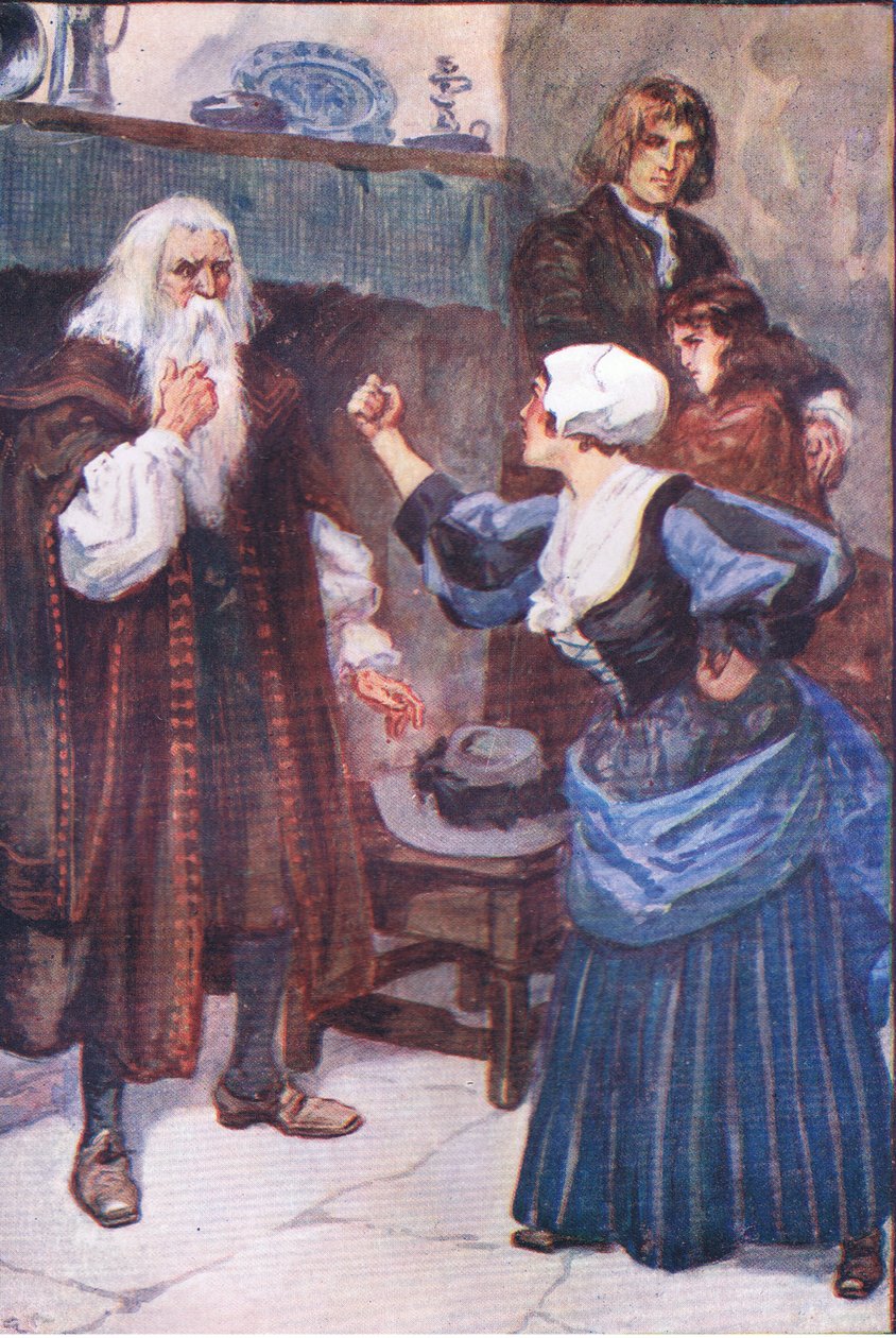 Du gamla skurk grät min mor, från Lorna Doone pub.by W & R Chambers Ltd, 1921 av Gordon Frederick Browne