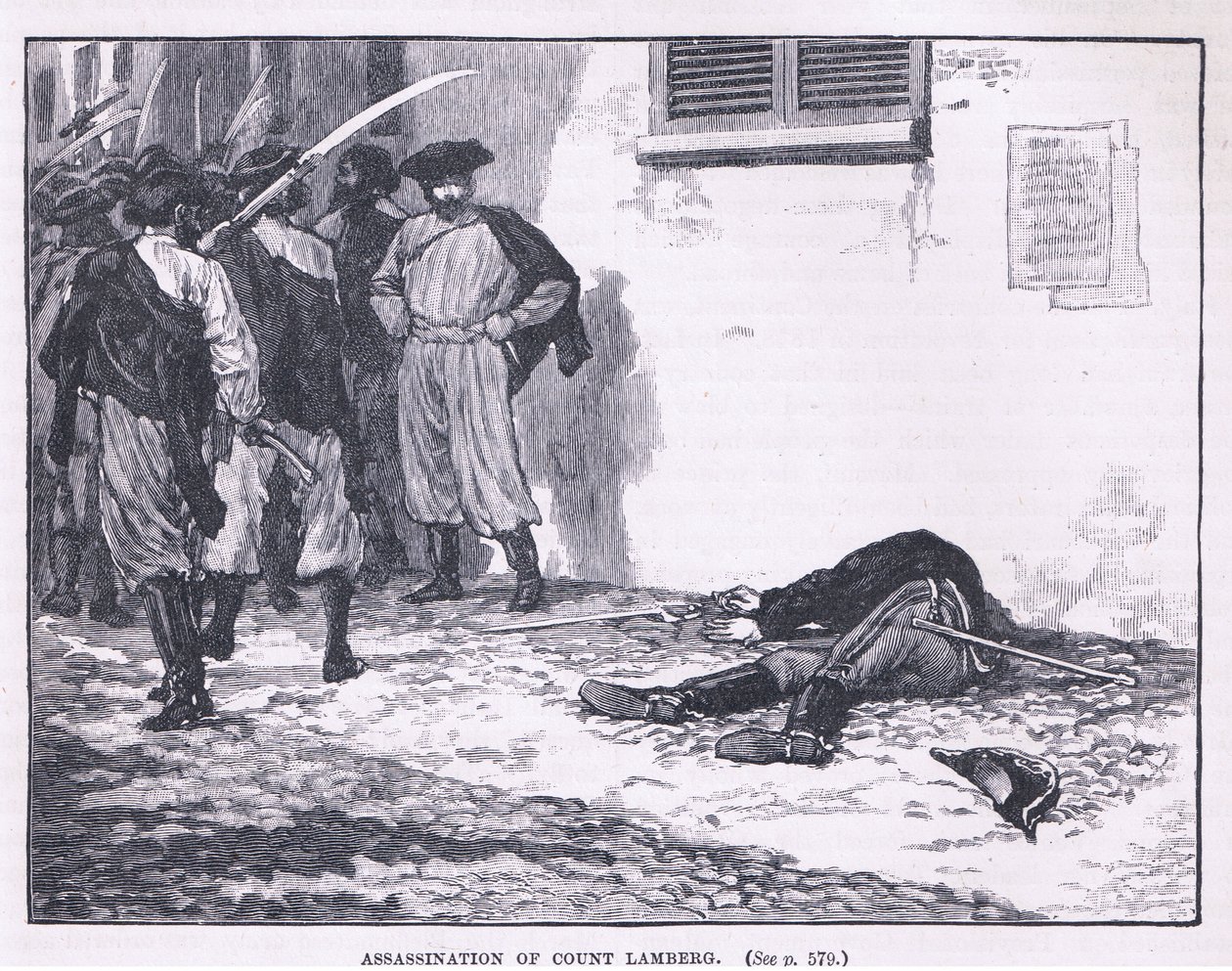 Mordet på greve Lamberg AD 1849 av Gordon Frederick Browne