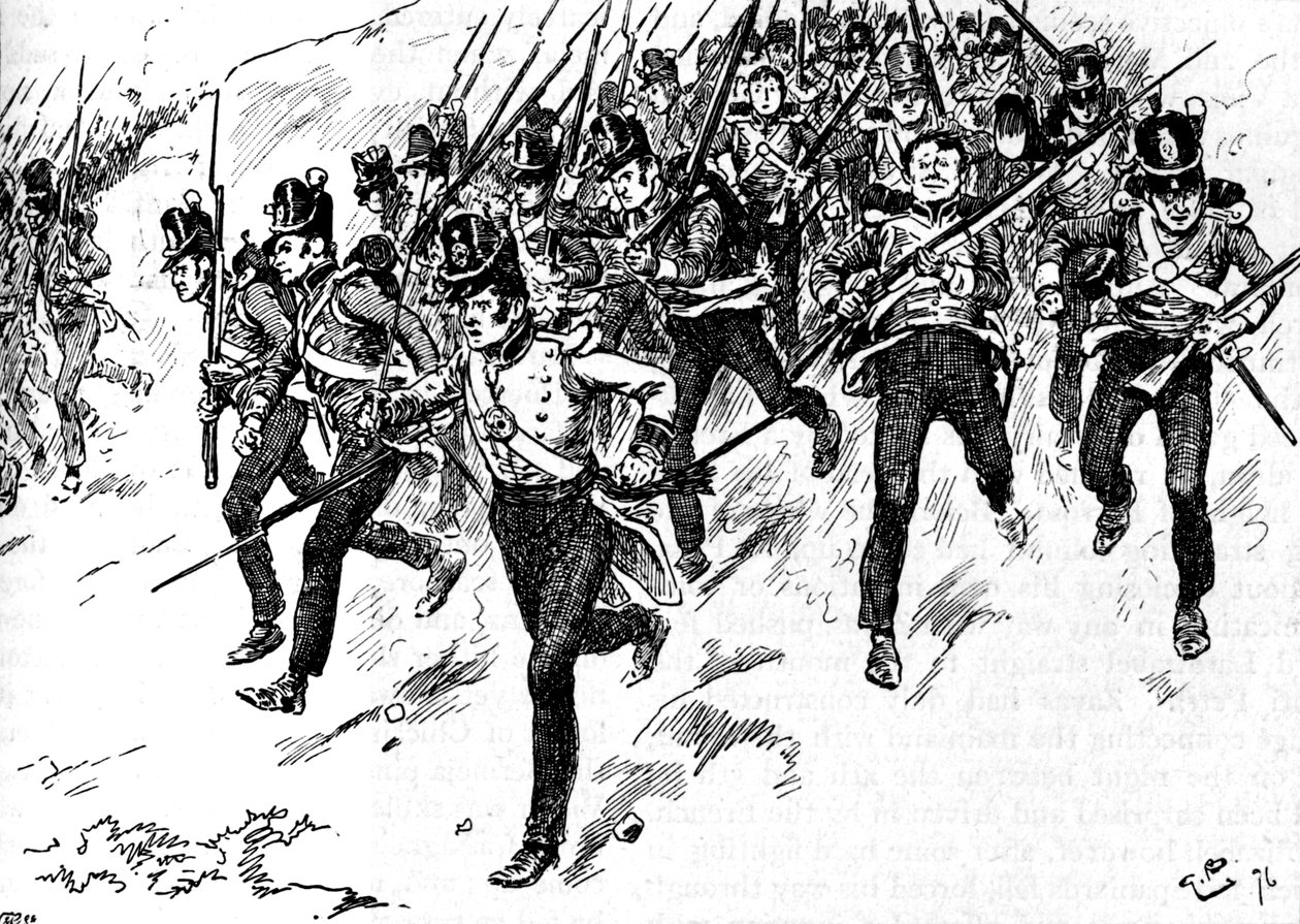 Dilkess Brigade of Guards kom upp, 1896, 1902 av Gordon Frederick Browne