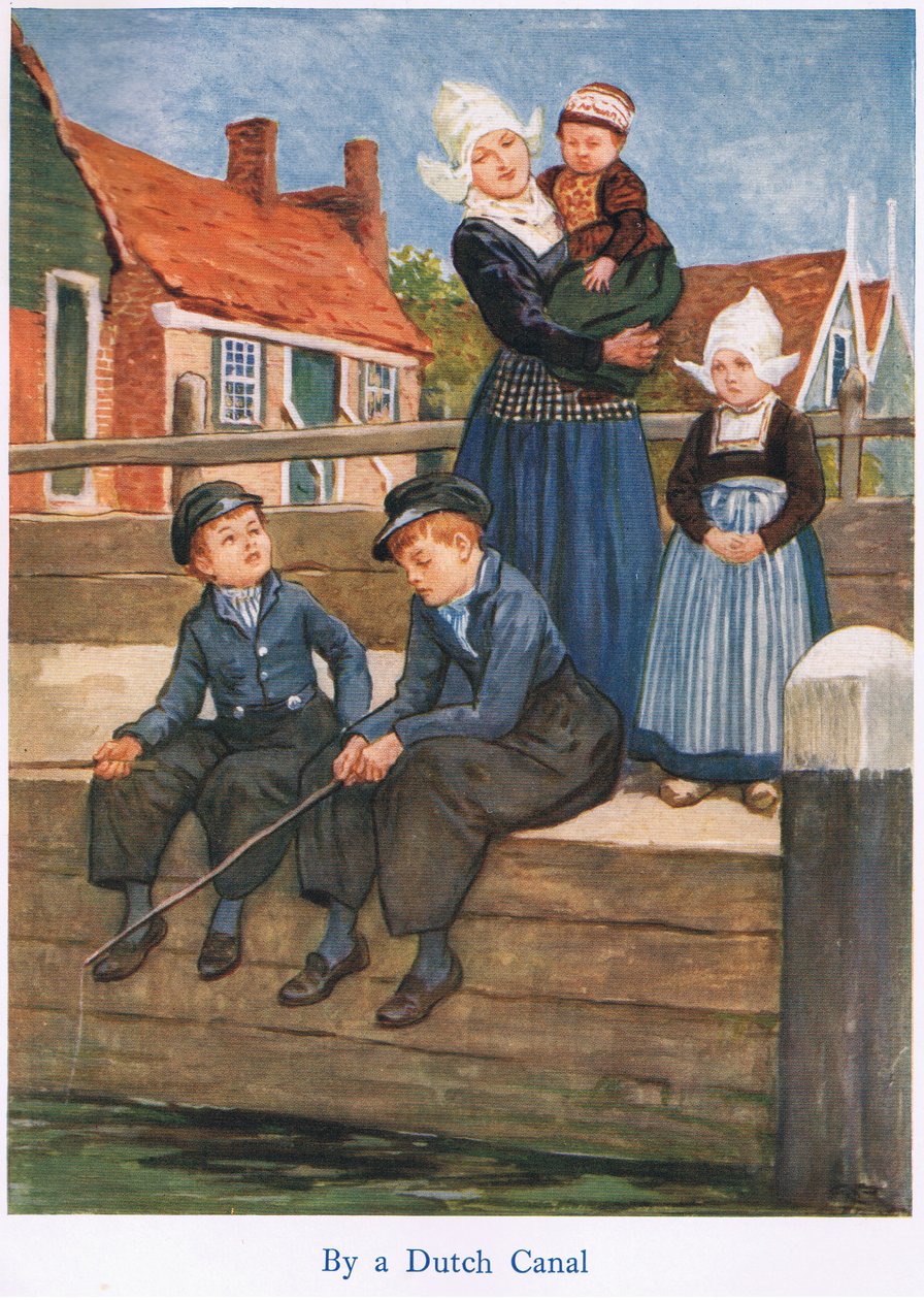 Holland: Vid en holländsk kanal av Gordon Frederick Browne