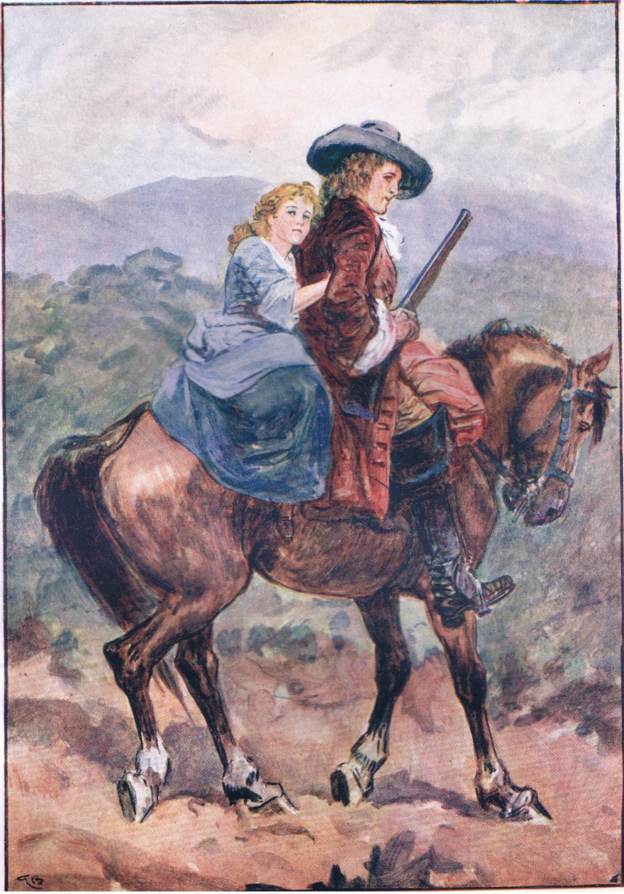 "Nu får jag gråta så mycket jag vill", från Lorna Doone pub.by W & R Chambers Ltd, 1921 av Gordon Frederick Browne
