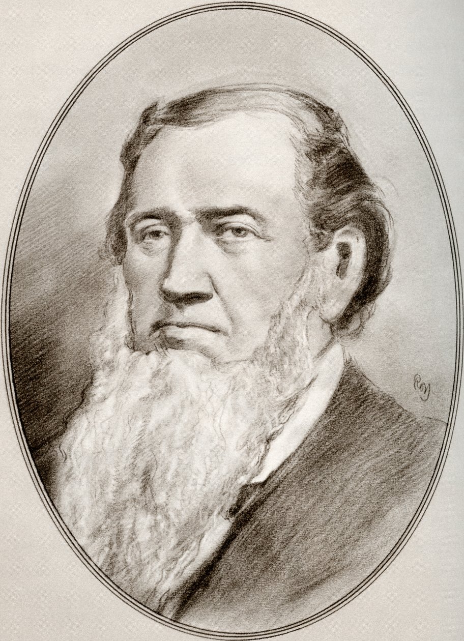 Brigham Young, från Living Biography of Religious Leaders av Gordon Ross