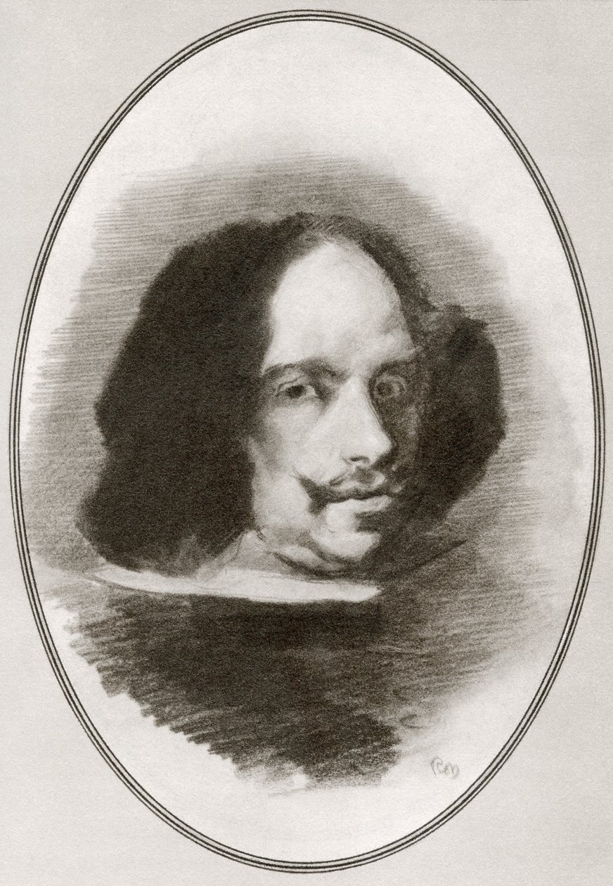 Diego Rodriguez de Silva y Velazquez, från Living Biographys of Great Painters av Gordon Ross