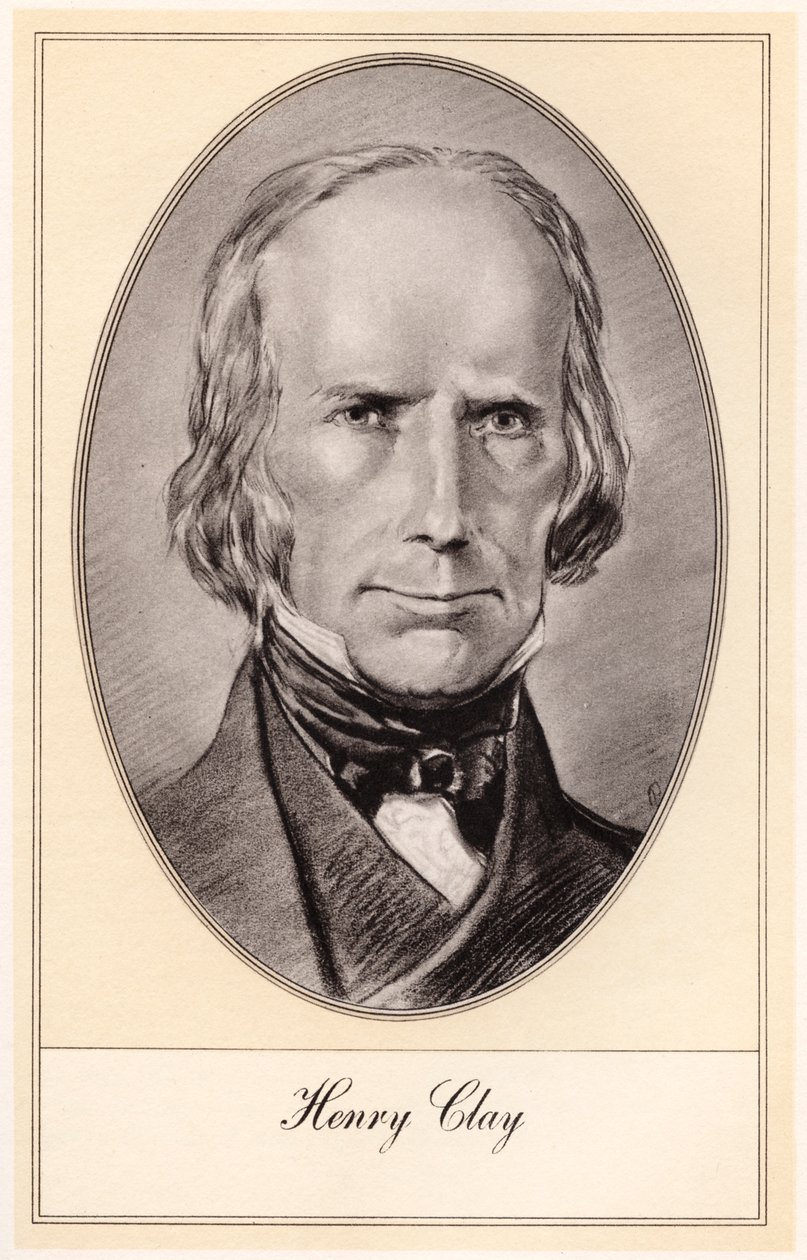 Henry Clay, ledande amerikansk statsman och talare, tidigt 1900-tal av Gordon Ross