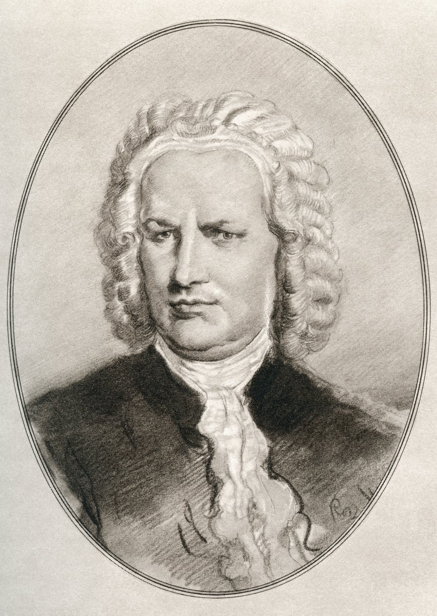 Johann Sebastian Bach, från Living Biographies of Great Composers av Gordon Ross