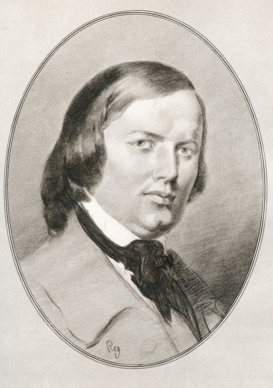 Robert Schumann, från Levande biografier om stora kompositörer. av Gordon Ross