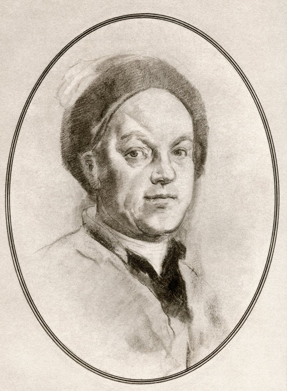 William Hogarth, från Living Biographys of Great Painters av Gordon Ross