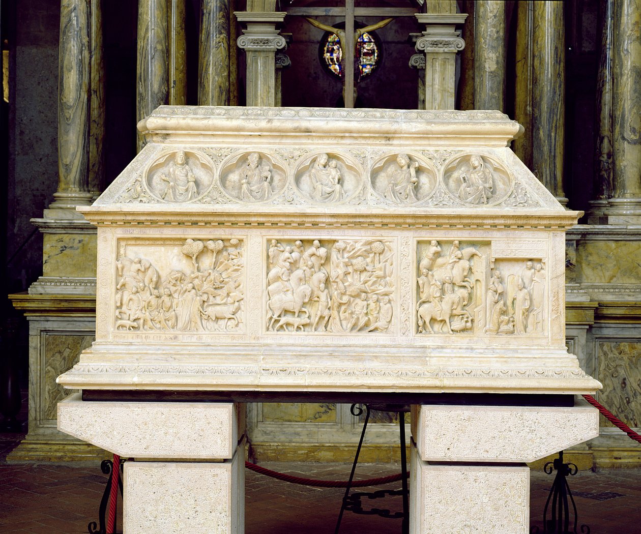 Arca di San Cerbone (marmor) (se även 264452) av Goro di Gregorio