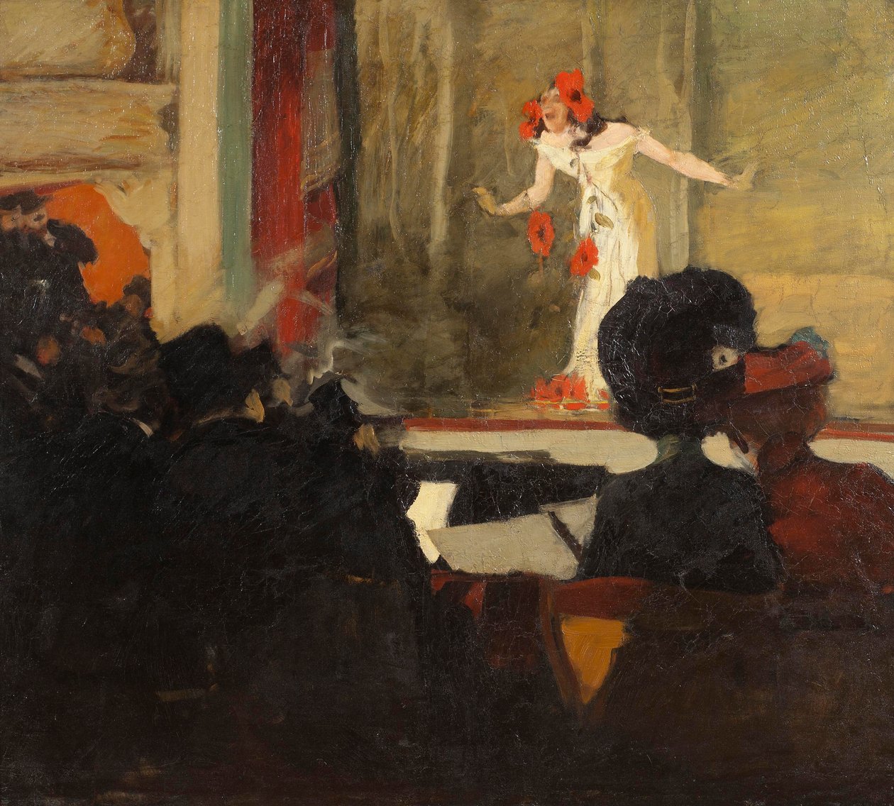 Music Hall Scene, ca 1900 av Gosta von Hennigs